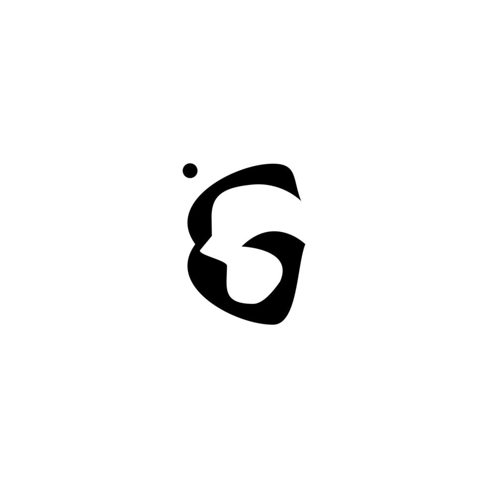 modèle de conception de vecteur de logo lettre g moderne