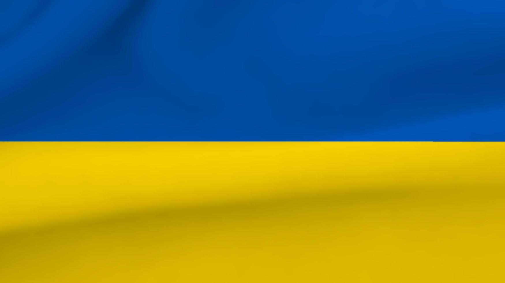 drapeau national ukrainien vecteur