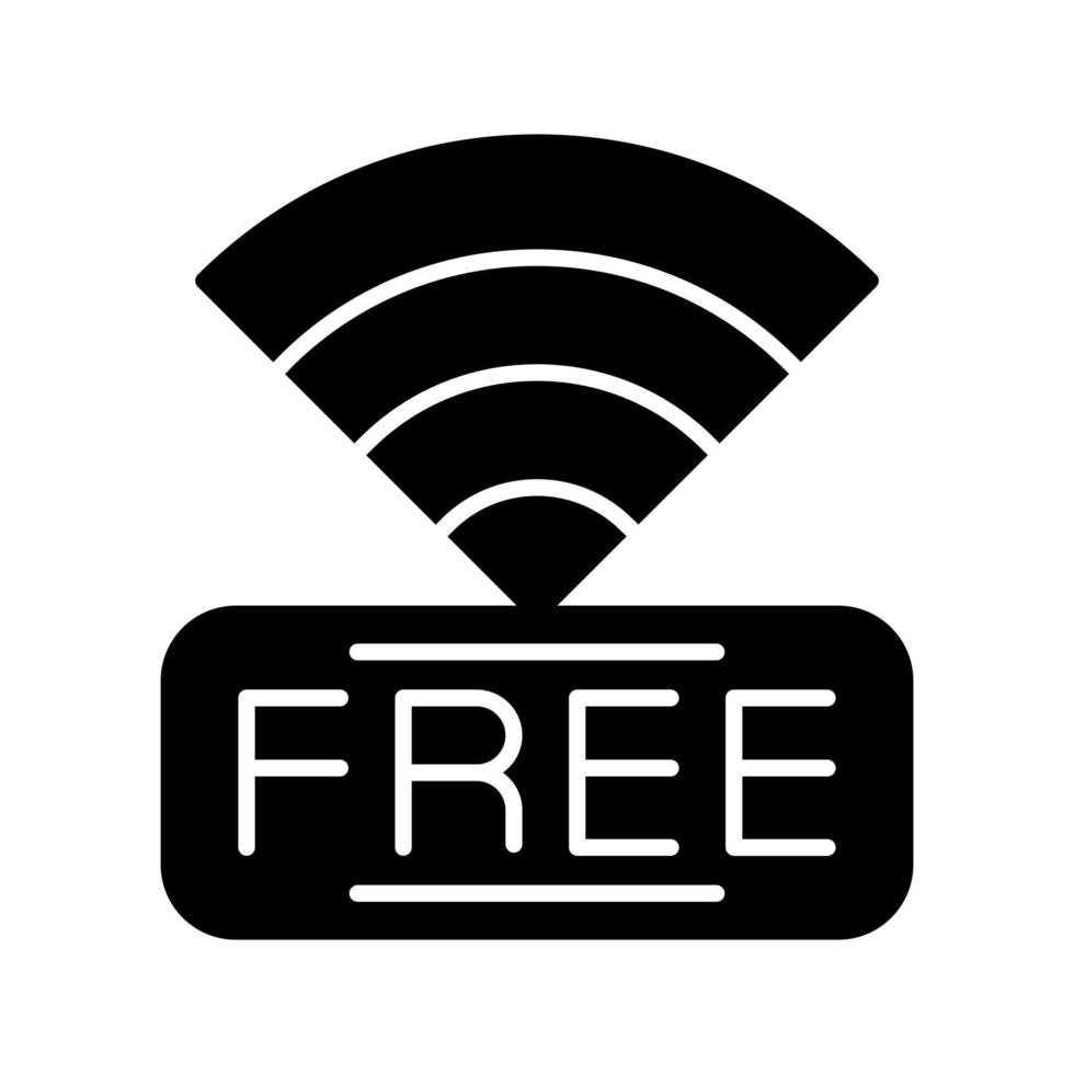 icône de vecteur wifi gratuit