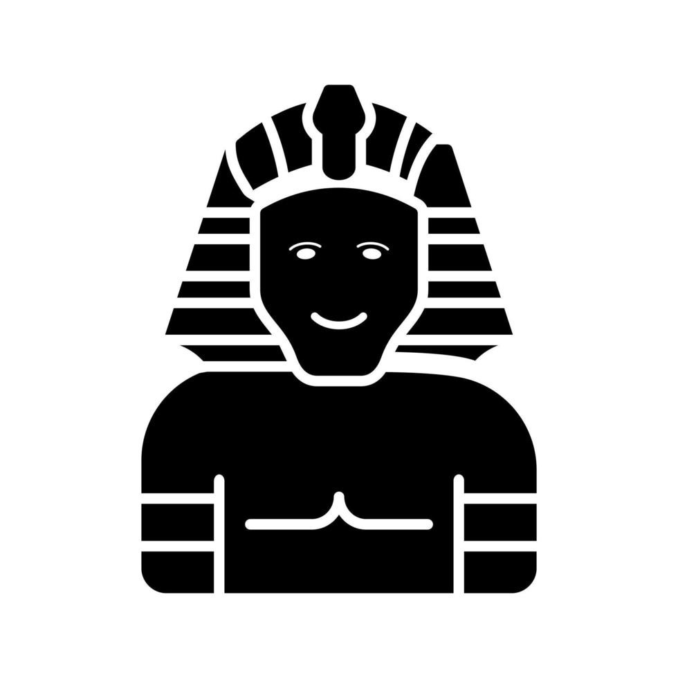 icône de vecteur de pharaon