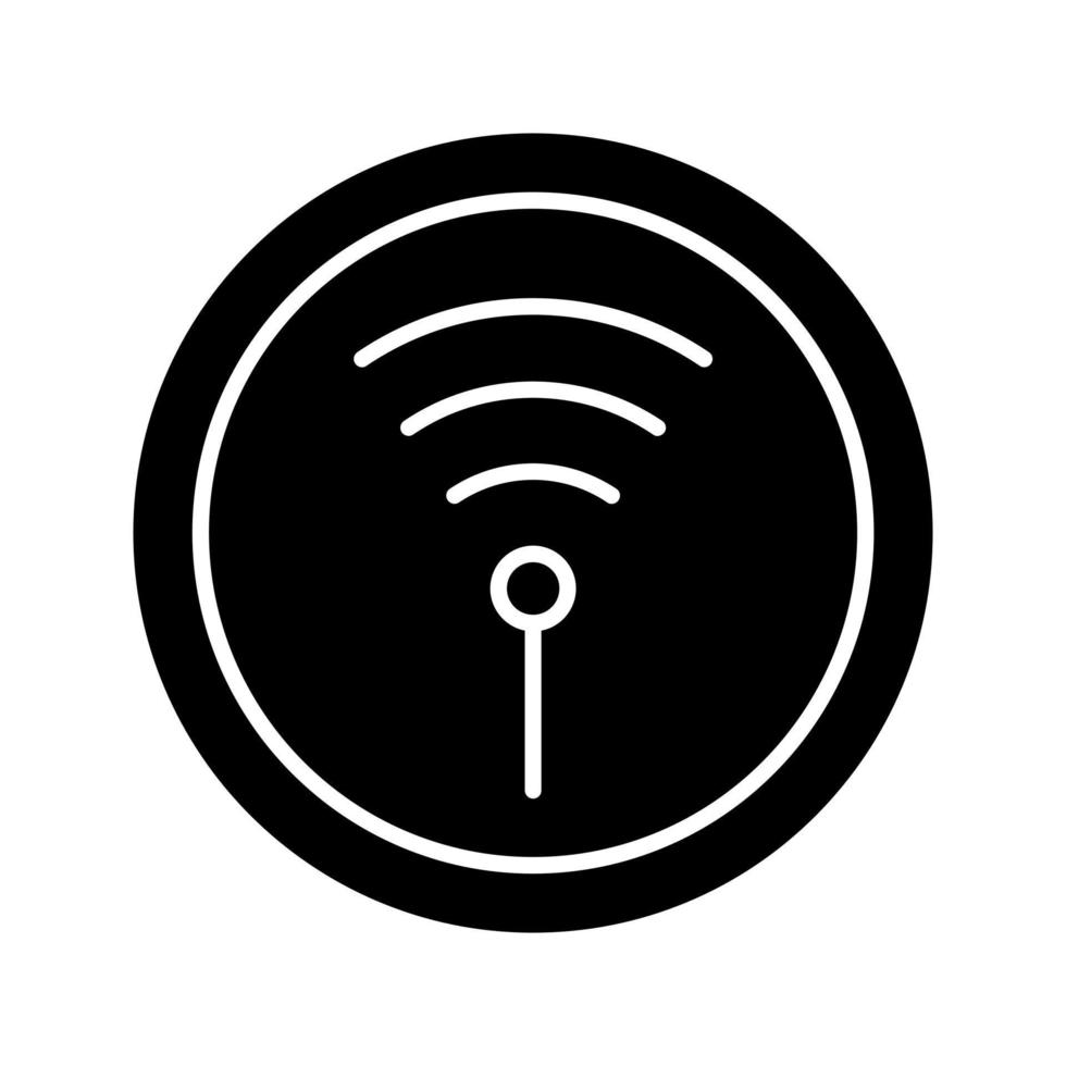 icône de vecteur de signal wifi