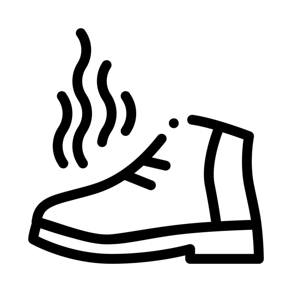 illustration vectorielle de l'icône de la température de la chaleur du vernis à ongles vecteur