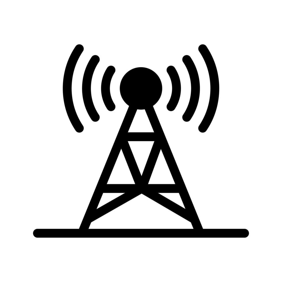 icône de vecteur de tour de signal