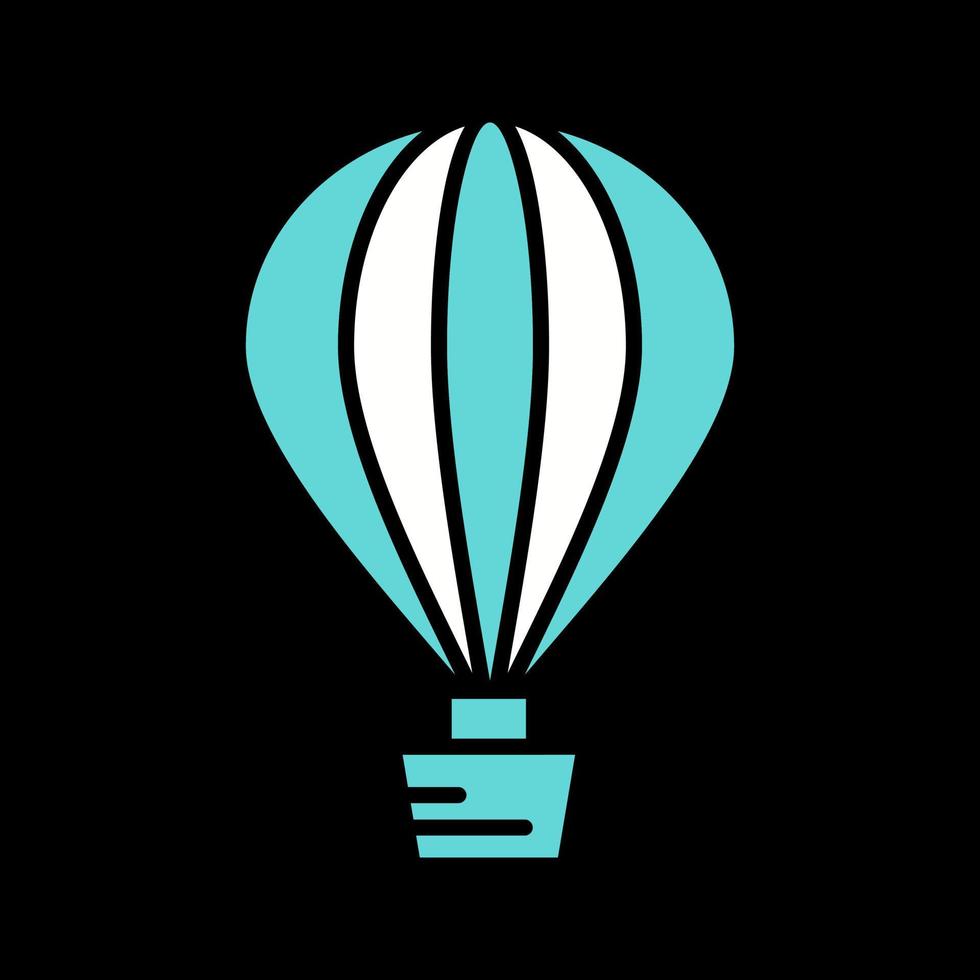 icône de vecteur de ballon d'air
