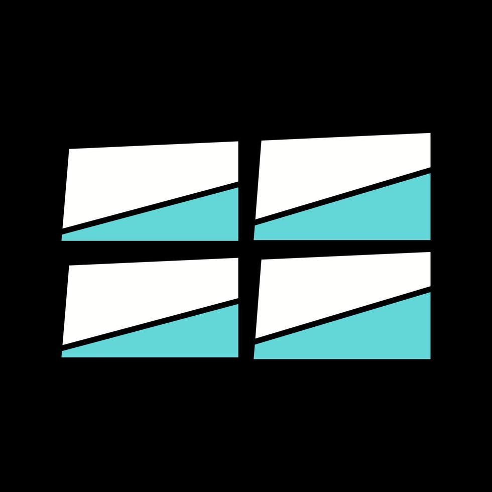 icône de vecteur de fenêtres