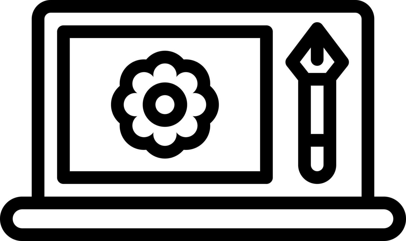 icône de ligne pour la conception vecteur