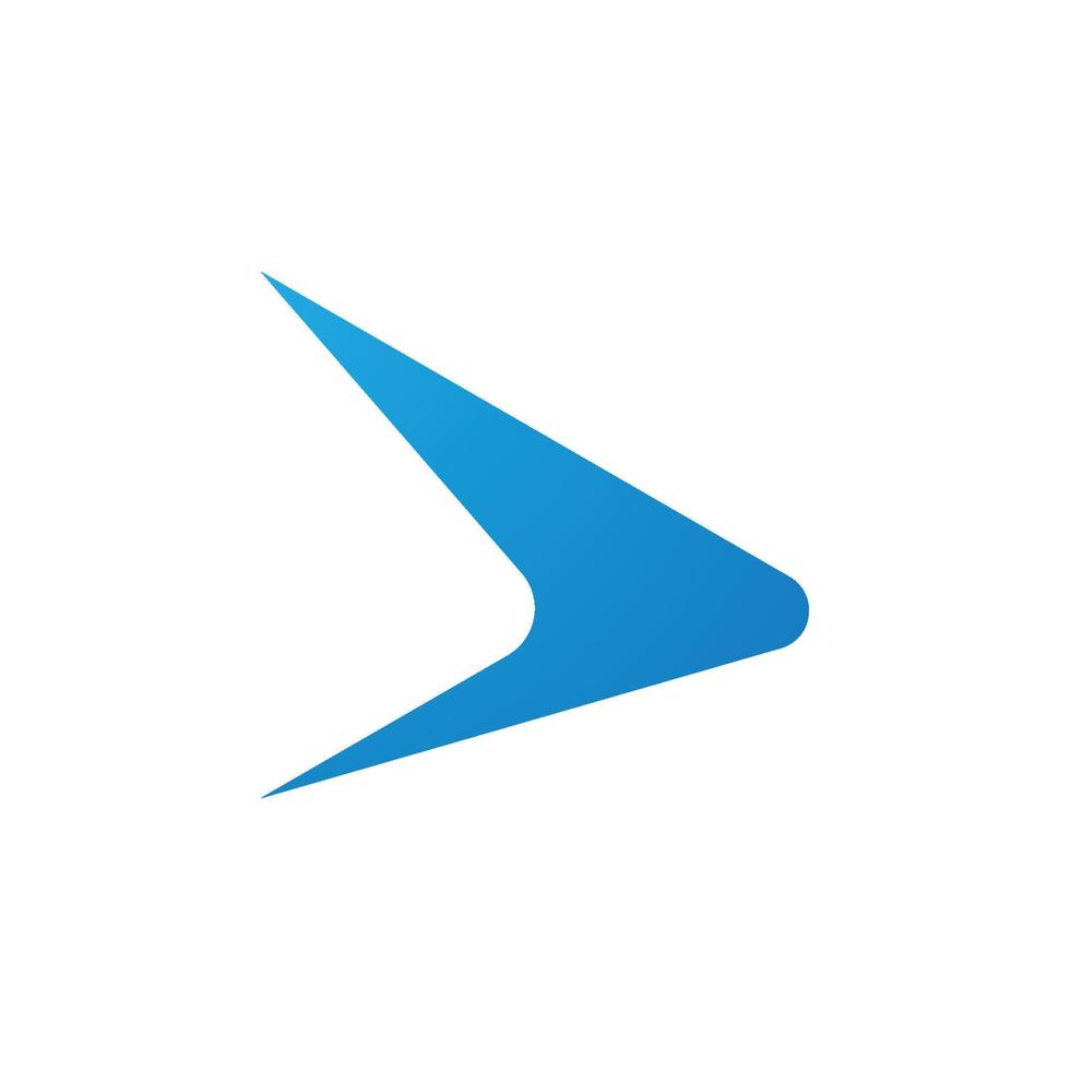logo d'illustration de flèche vecteur