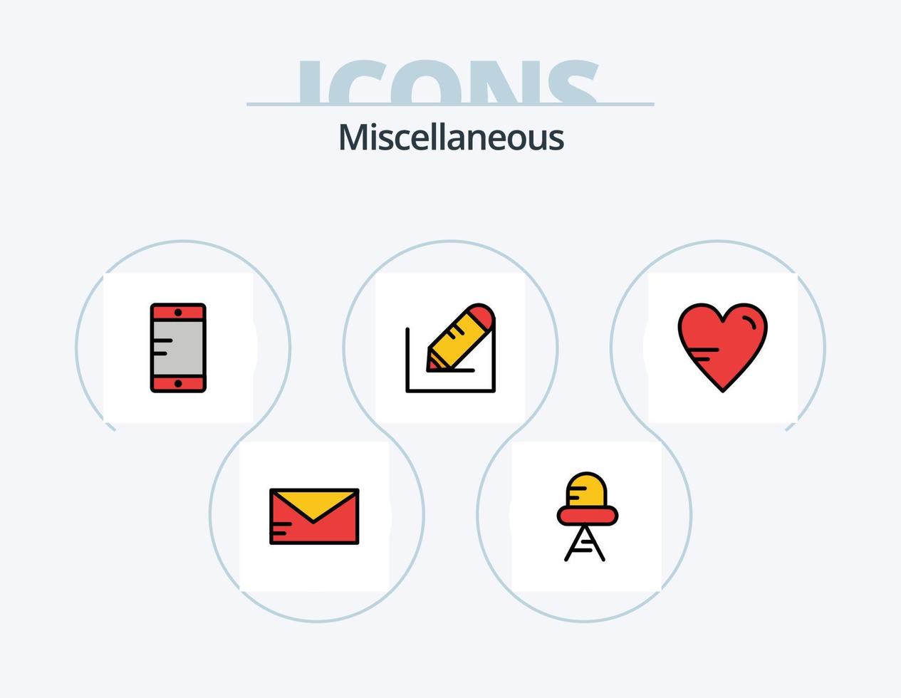 pack d'icônes remplies de lignes diverses 5 conception d'icônes. . . l'école. l'école. serrure vecteur