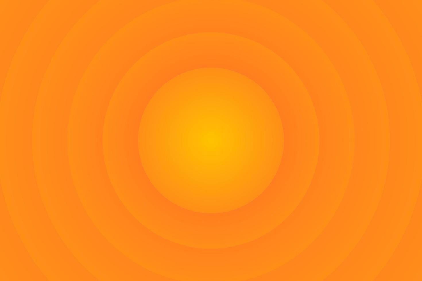 fond chaud de cercle d'été orange, illustration vectorielle vecteur