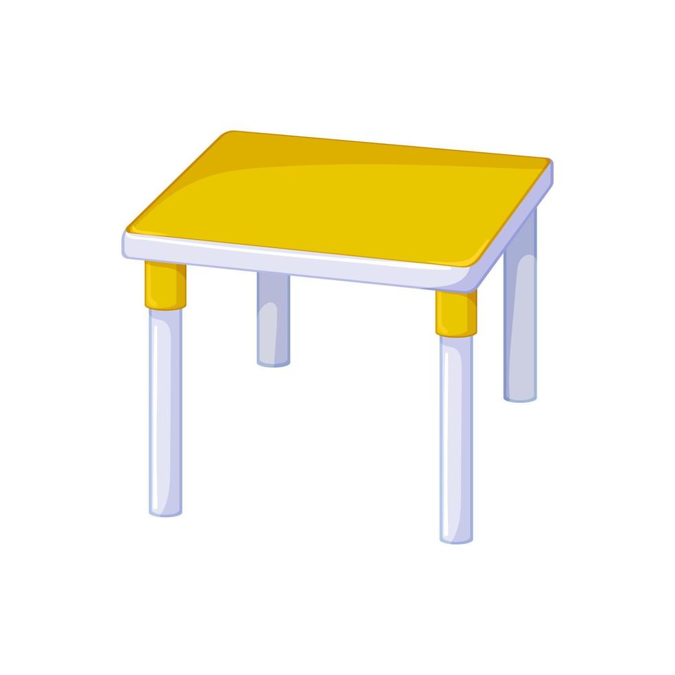 espace enfant table dessin animé illustration vectorielle vecteur