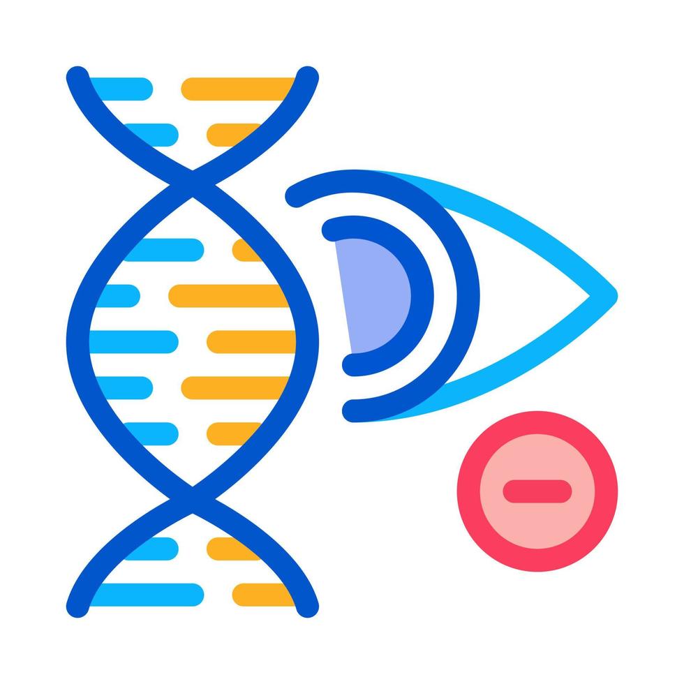 grande chance d'illustration de contour de vecteur d'oeil