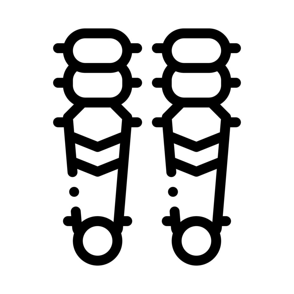 illustration vectorielle de l'icône de l'équipement de jeu vecteur