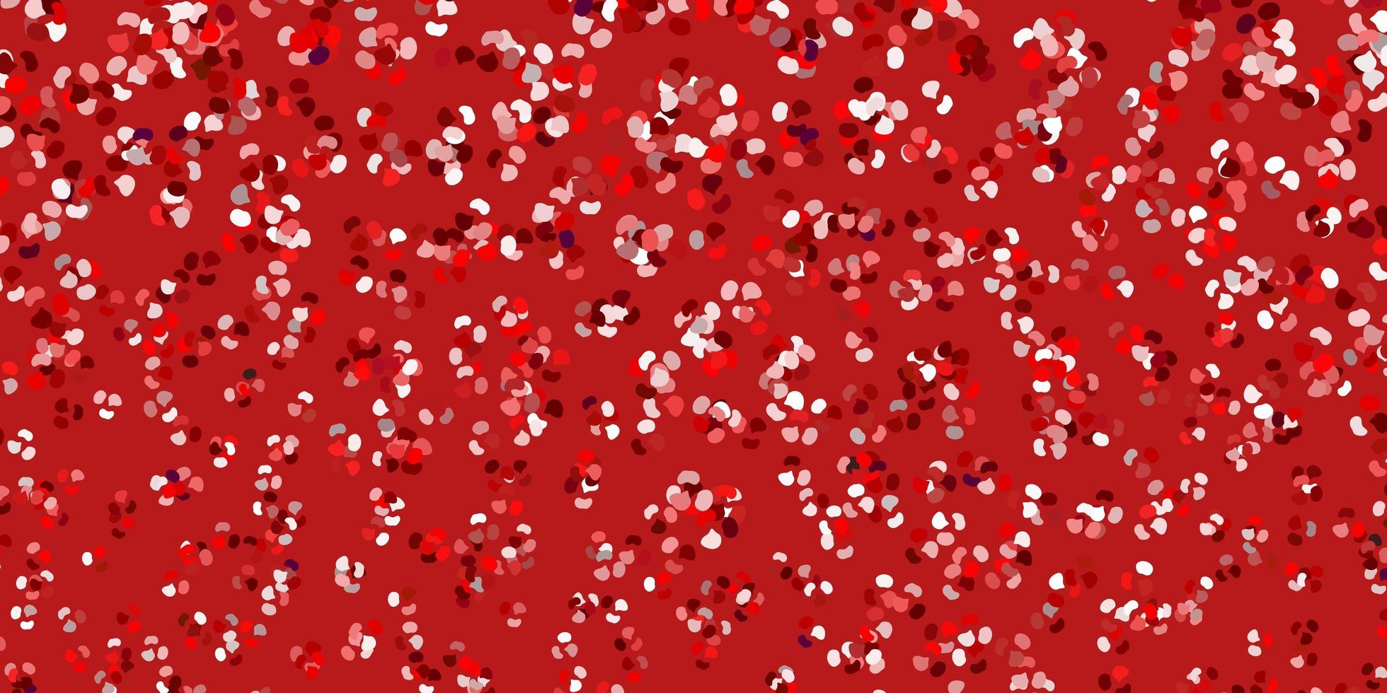 motif rouge clair avec des formes abstraites. vecteur