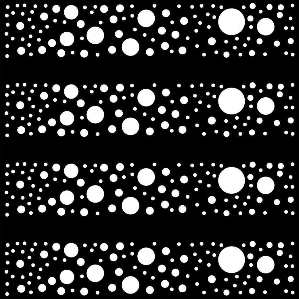 motif à pois. cercle ornemental pour l'intérieur, l'extérieur, la moquette, le textile, le vêtement, la mode, la soie, le carrelage, le plastique, le papier, l'emballage, le papier peint, etc. illustration vectorielle vecteur