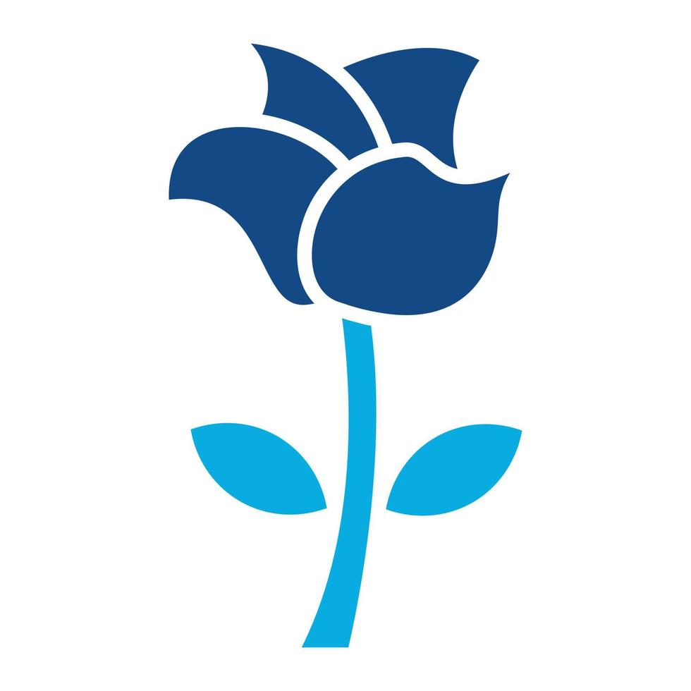 icône de deux couleurs de glyphe rose vecteur