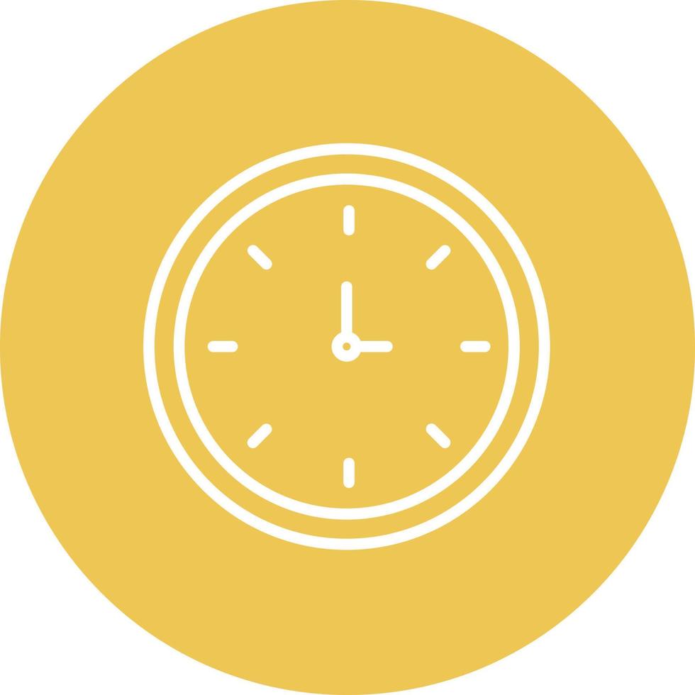 icône de fond de cercle de ligne de temps vecteur