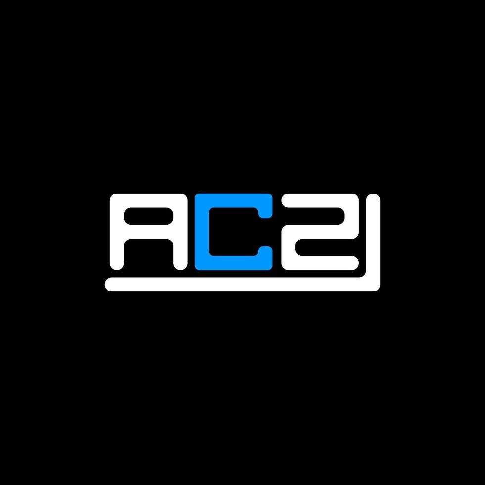 création de logo de lettre acz avec graphique vectoriel, logo acz simple et moderne. vecteur