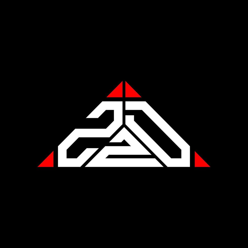 création de logo de lettre zzd avec graphique vectoriel, logo zzd simple et moderne. vecteur