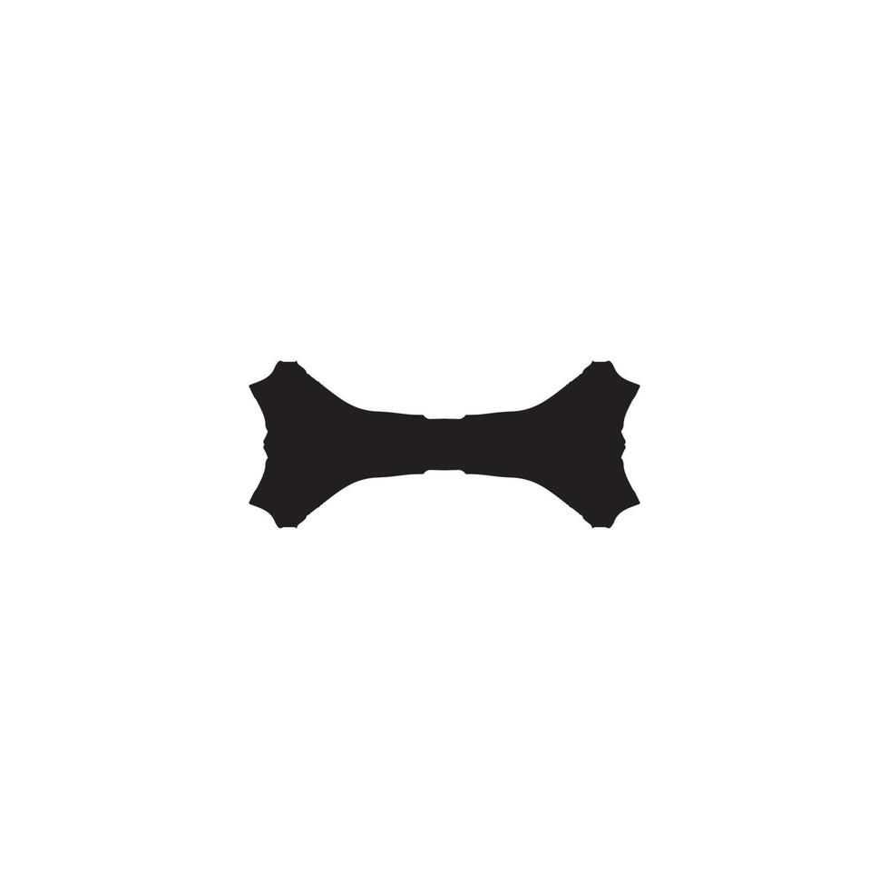 icône d'os. symbole d'arrière-plan d'affiche de grande vente d'animalerie de style simple. élément de conception de logo de marque d'animalerie. impression de t-shirt en os. vecteur pour autocollant.