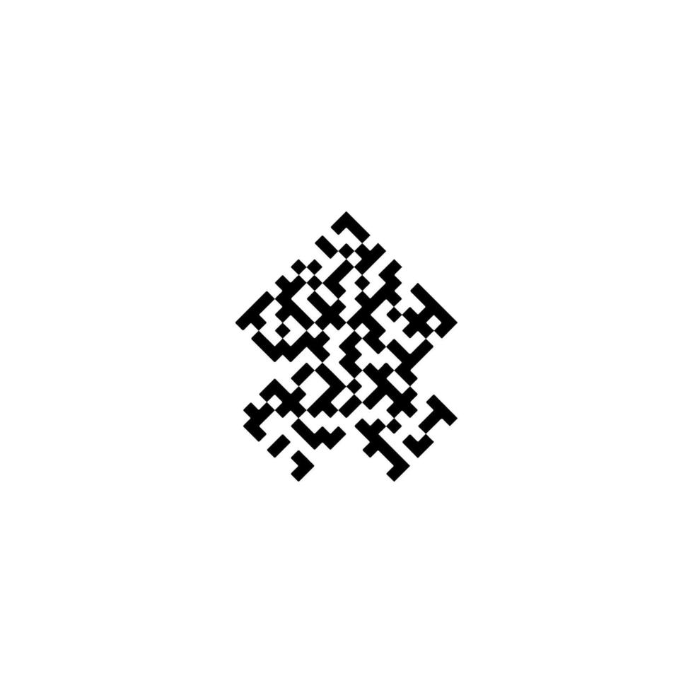 icône de fusée pixel. symbole d'arrière-plan d'affiche de fusée de pixel de style simple. élément de conception de logo de marque fusée pixel. impression de t-shirt fusée pixel. vecteur pour autocollant.