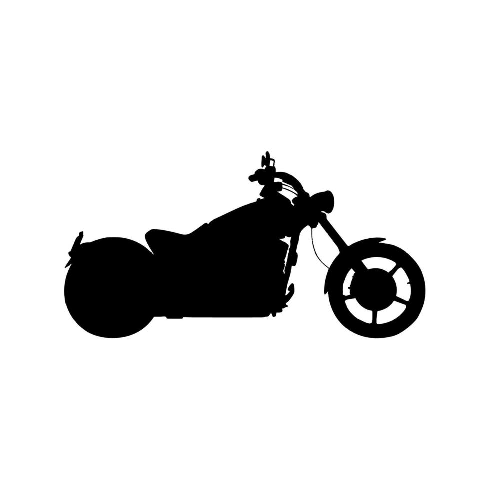 icône de la moto. symbole de fond d'affiche de service de messagerie de style simple. élément de conception de logo de marque de moto. impression de t-shirts de moto. vecteur pour autocollant.