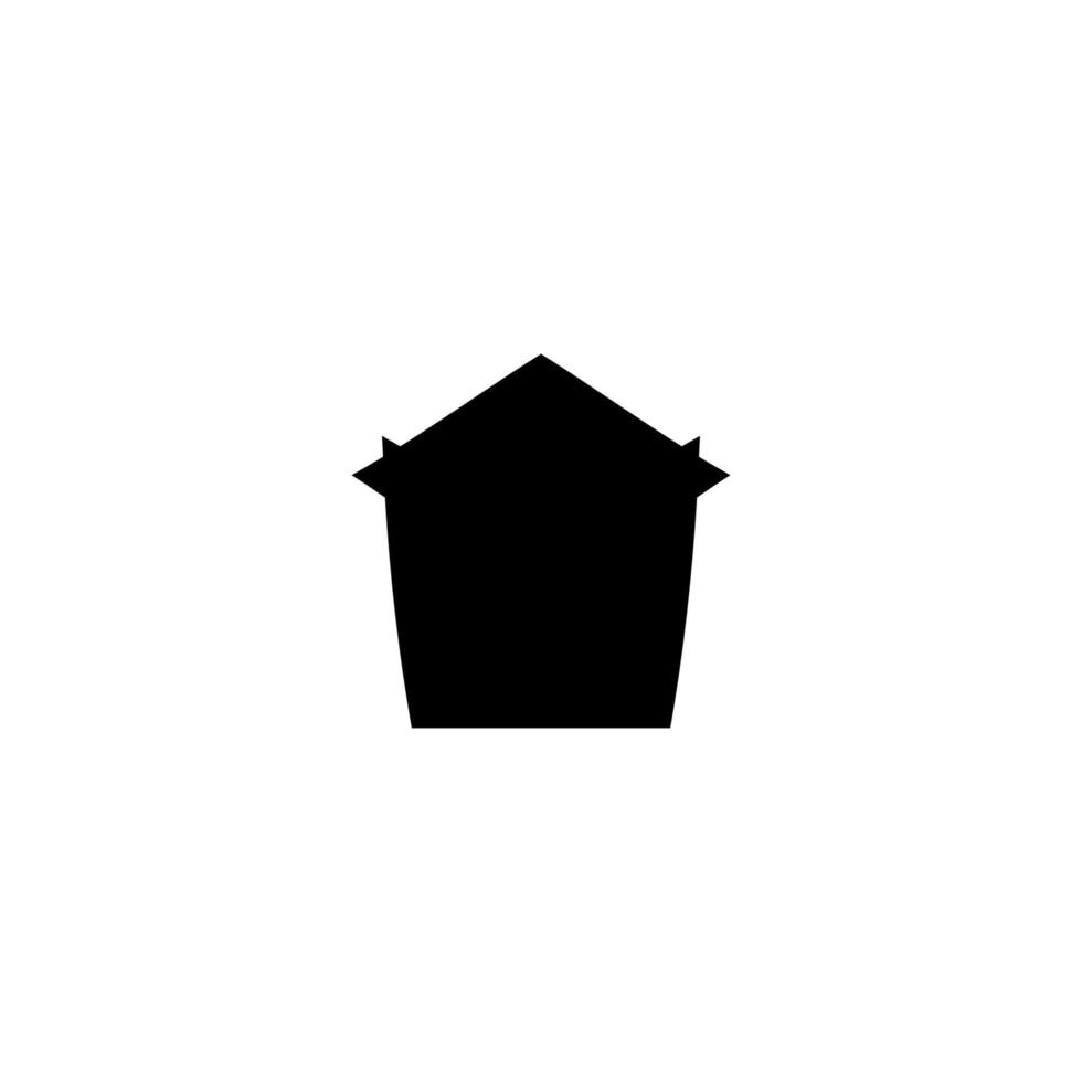 icône de la maison. symbole d'arrière-plan d'affiche de grande vente d'entreprise de construction de style simple. bouton de la page d'accueil du site Web. élément de conception de logo de marque maison. impression de t-shirts à domicile. vecteur pour autocollant.