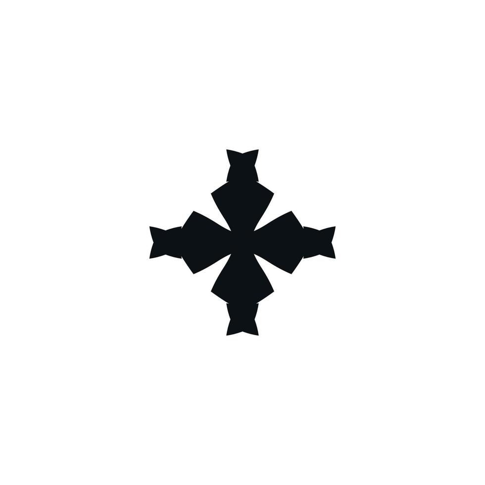 icône plus. signe de la croix. symbole de fond d'affiche de vacances chrétiennes de style simple. ajouter un bouton. ainsi qu'un élément de conception de logo. ainsi que l'impression de t-shirts. vecteur pour autocollant.