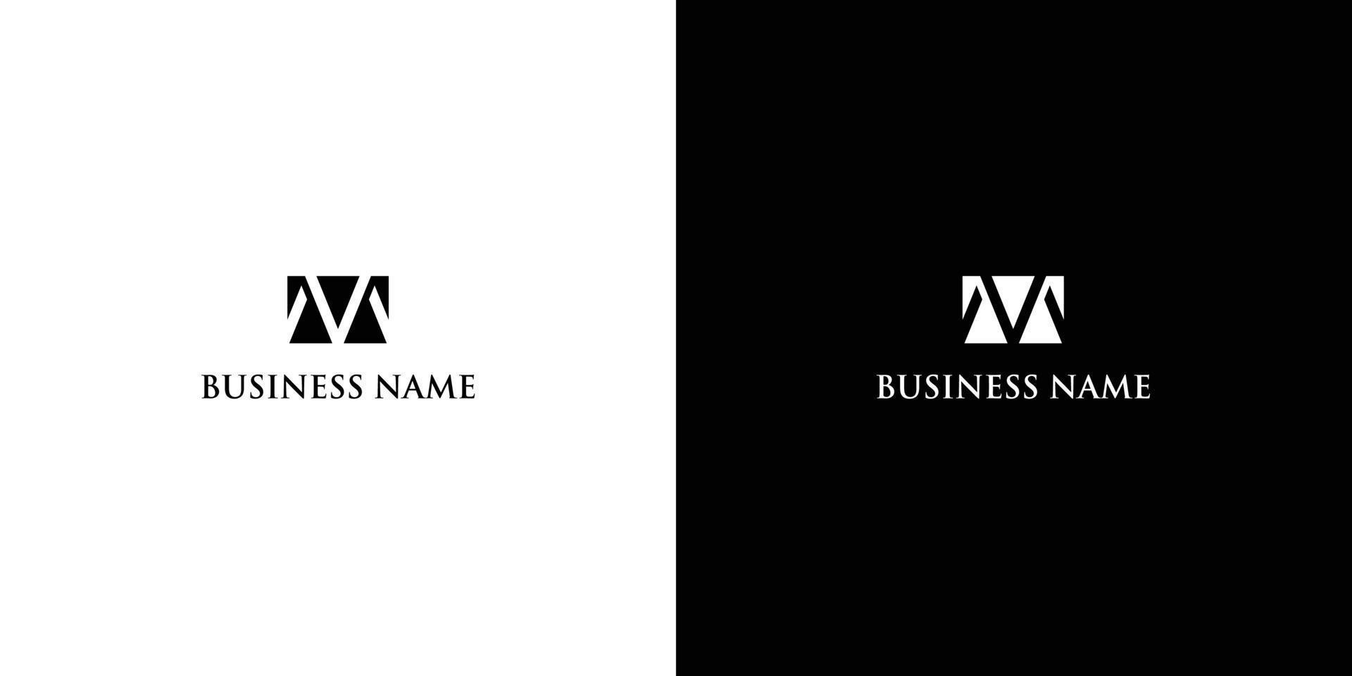 lettre initiale m logo lié.utilisable pour les logos d'entreprise et de marque. élément de modèle de conception de logo vectoriel plat.