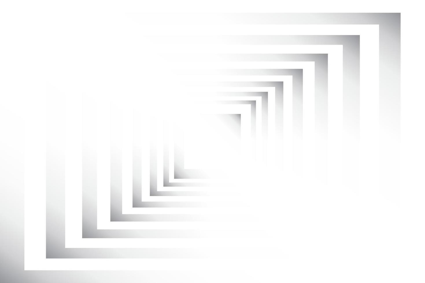 couleur blanche et grise abstraite, arrière-plan design moderne avec forme de rectangle géométrique. illustration vectorielle. vecteur