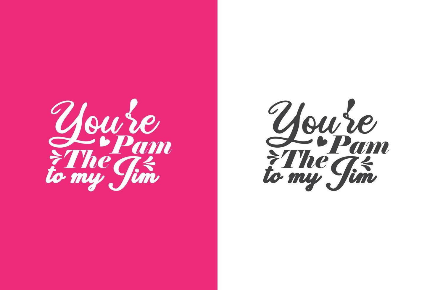 conception de typographie de lettre de t-shirt joyeuse saint valentin gratuite vecteur