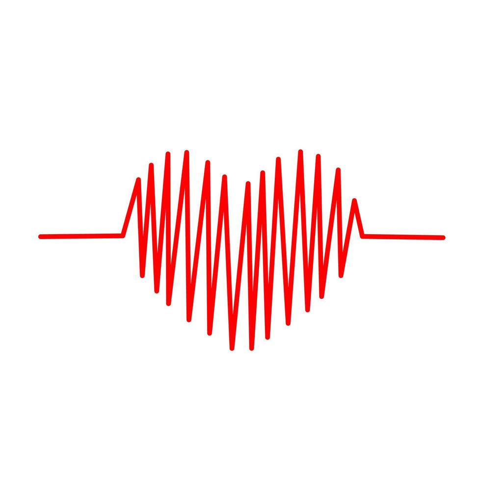 conception d'icône d'amour, icône simple avec concept d'élégance vecteur