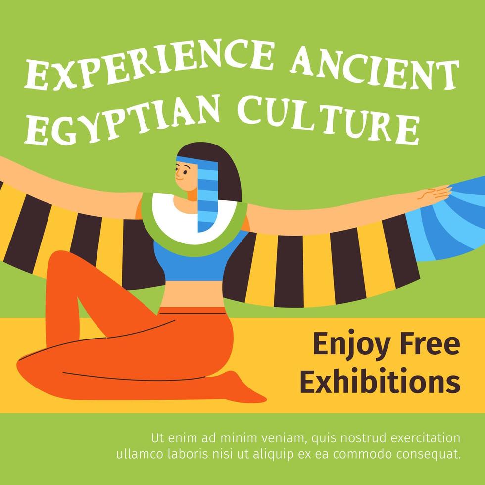 découvrez la culture égyptienne antique, profitez gratuitement vecteur