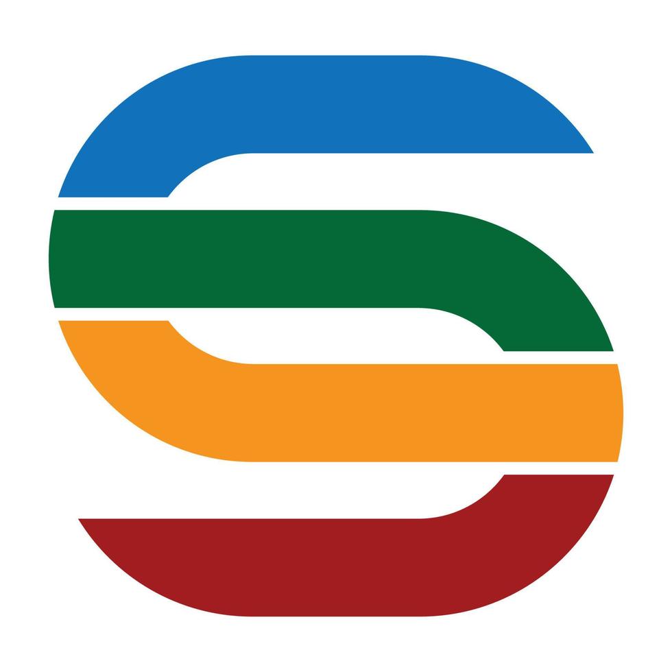 lettre s logo icône vecteur modèle