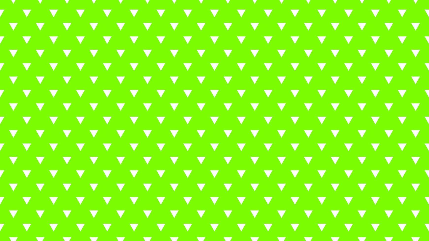 triangles de couleur blanche sur fond vert pelouse vecteur
