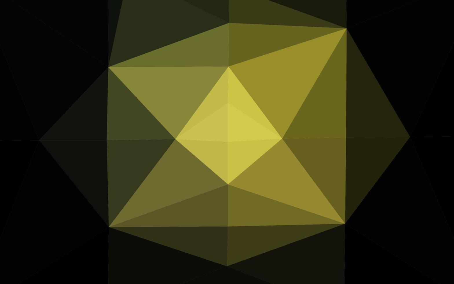 abstrait de polygone vecteur vert foncé.