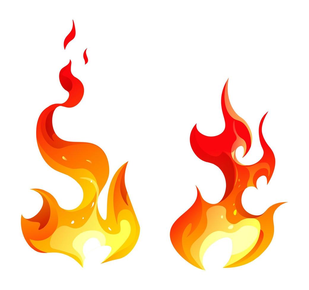 feu et flammes, explosion ou vecteur d'icône flamboyante