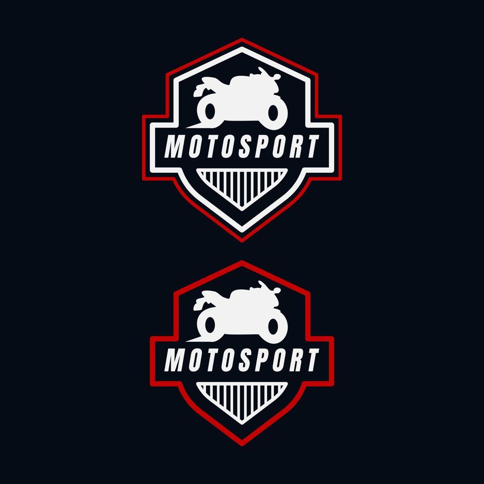 modèle de conception de logo de sport automobile. - vecteur. vecteur