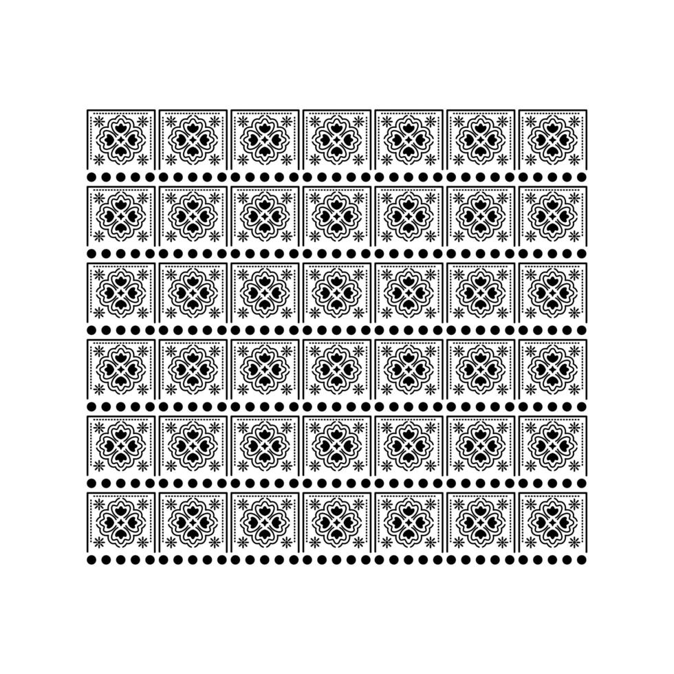 motif d & # 39; icônes trèfle et soleil mexicain vecteur