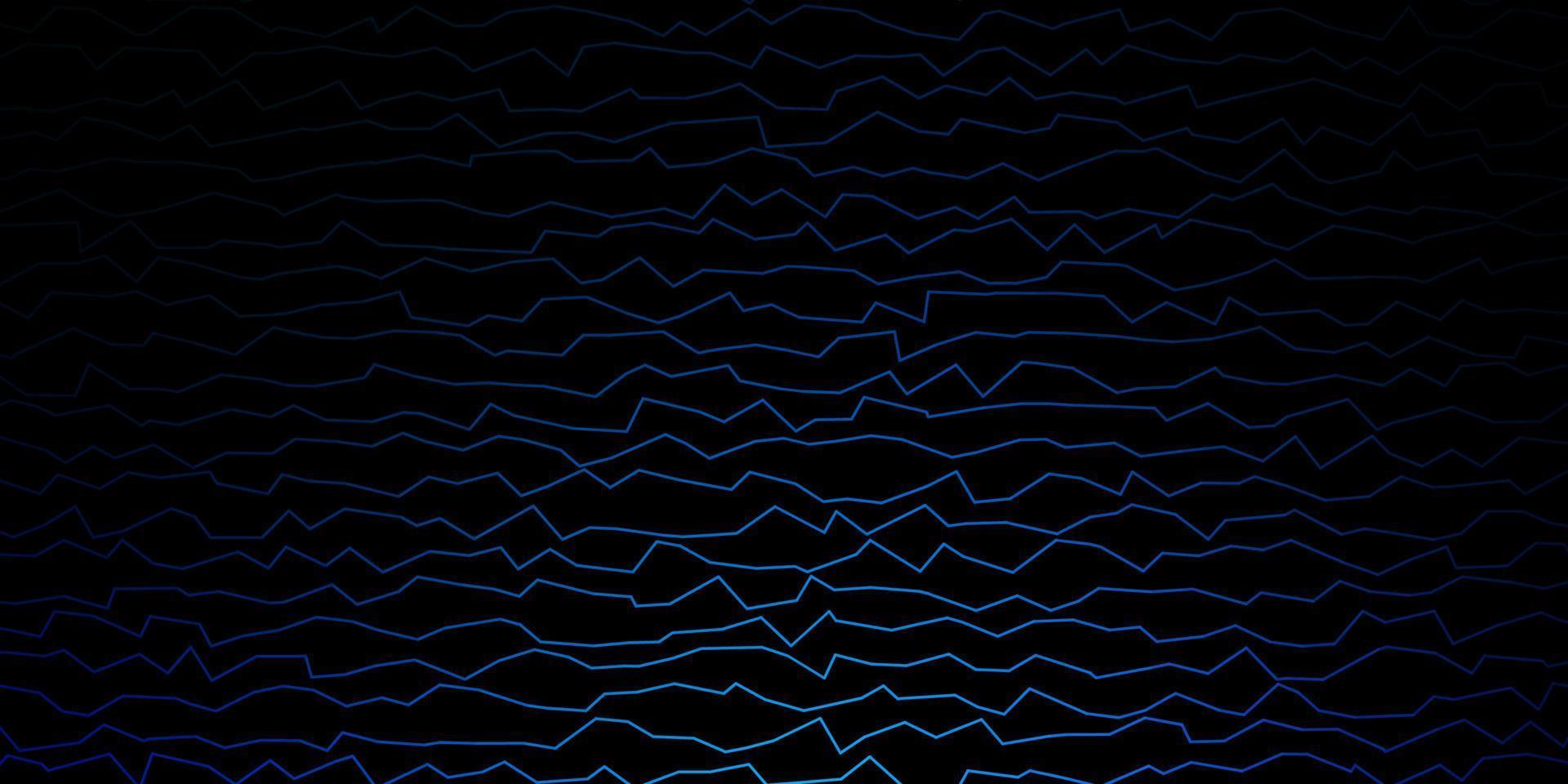 modèle vectoriel bleu foncé avec des lignes.