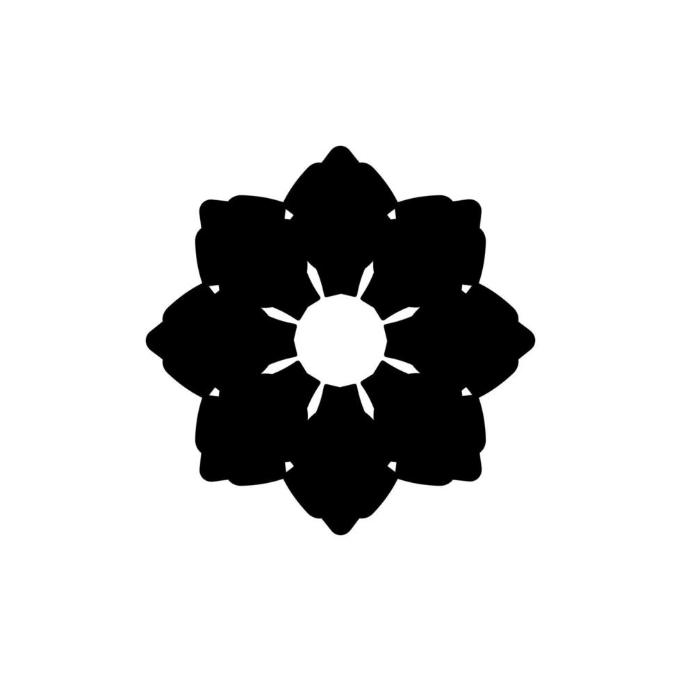 icône de fleur. symbole de fond d'affiche de magasin de fleurs de style simple. élément de conception de logo de marque de fleurs. impression de t-shirts à fleurs. vecteur pour autocollant.