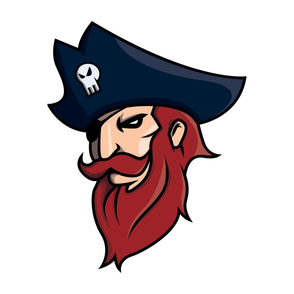pirates conception illustration vectorielle vecteur
