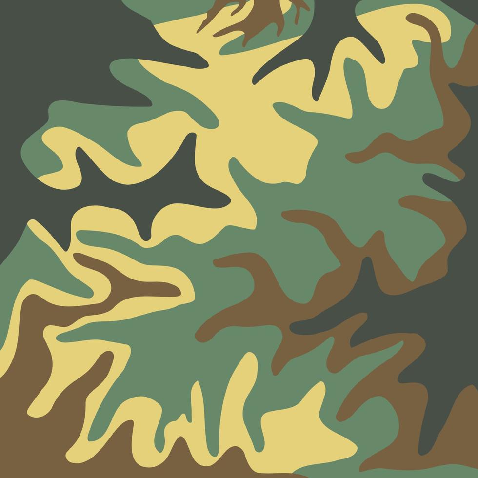 jungle tropicale abstrait motif de rayures de camouflage arrière-plan militaire adapté aux vêtements imprimés vecteur