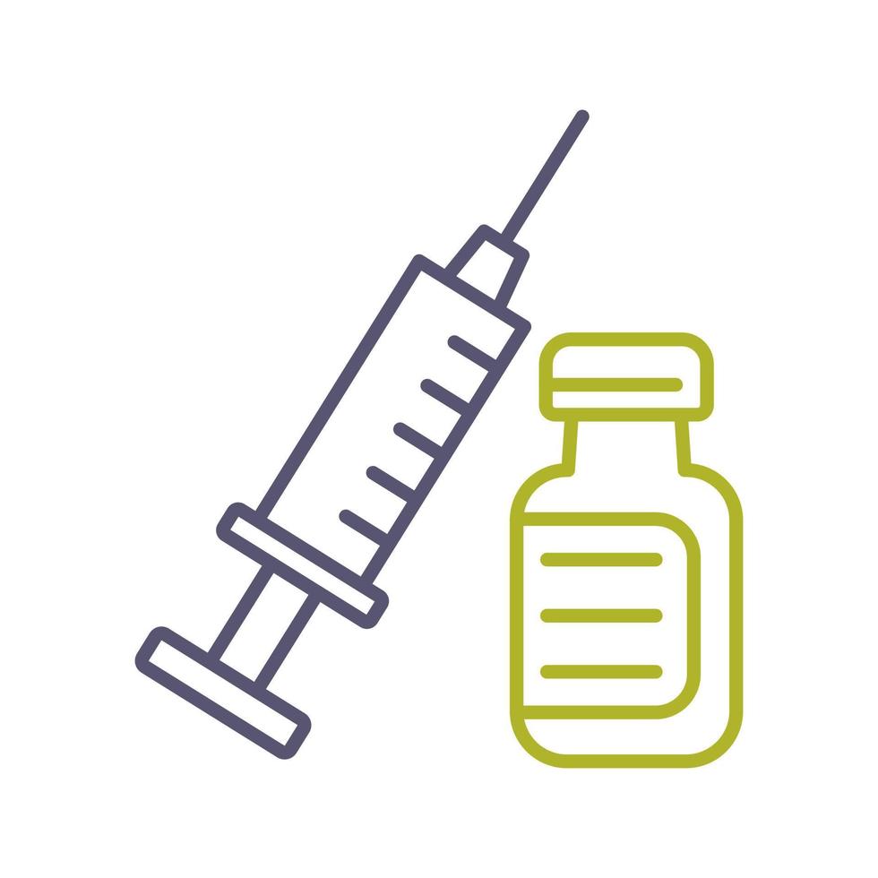 icône de vecteur de seringue