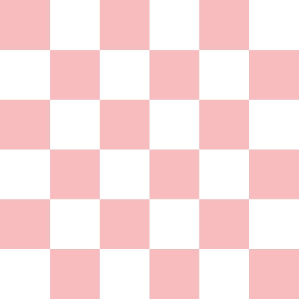 motif y2k sans couture rose girly avec style d'échecs pour la texture et le papier d'emballage. vecteur