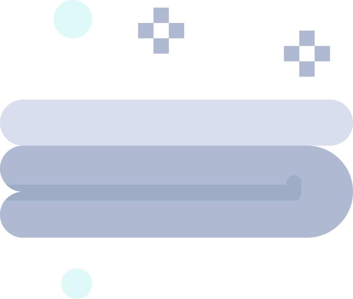 modèle de bannière d'icône de vecteur d'icône de couleur plate de serviette de nettoyage propre