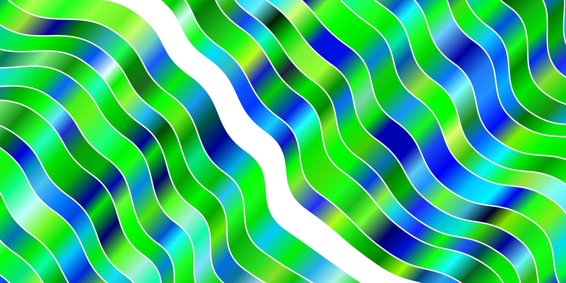 modèle vectoriel bleu clair, vert avec des lignes ironiques.