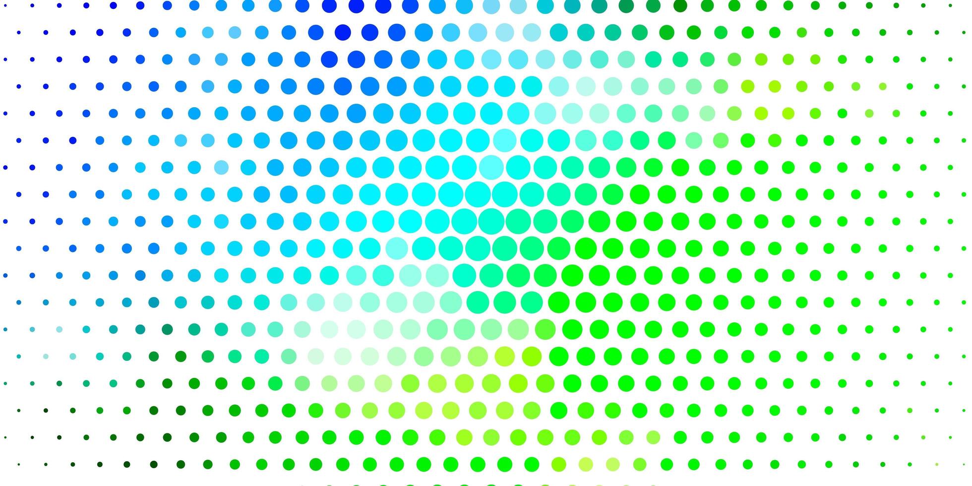 disposition de vecteur bleu clair, vert avec des formes de cercle.