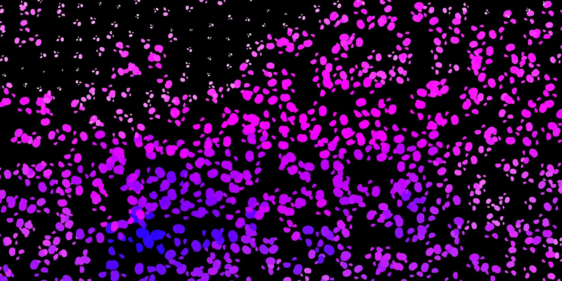texture vecteur violet foncé avec des formes de memphis.