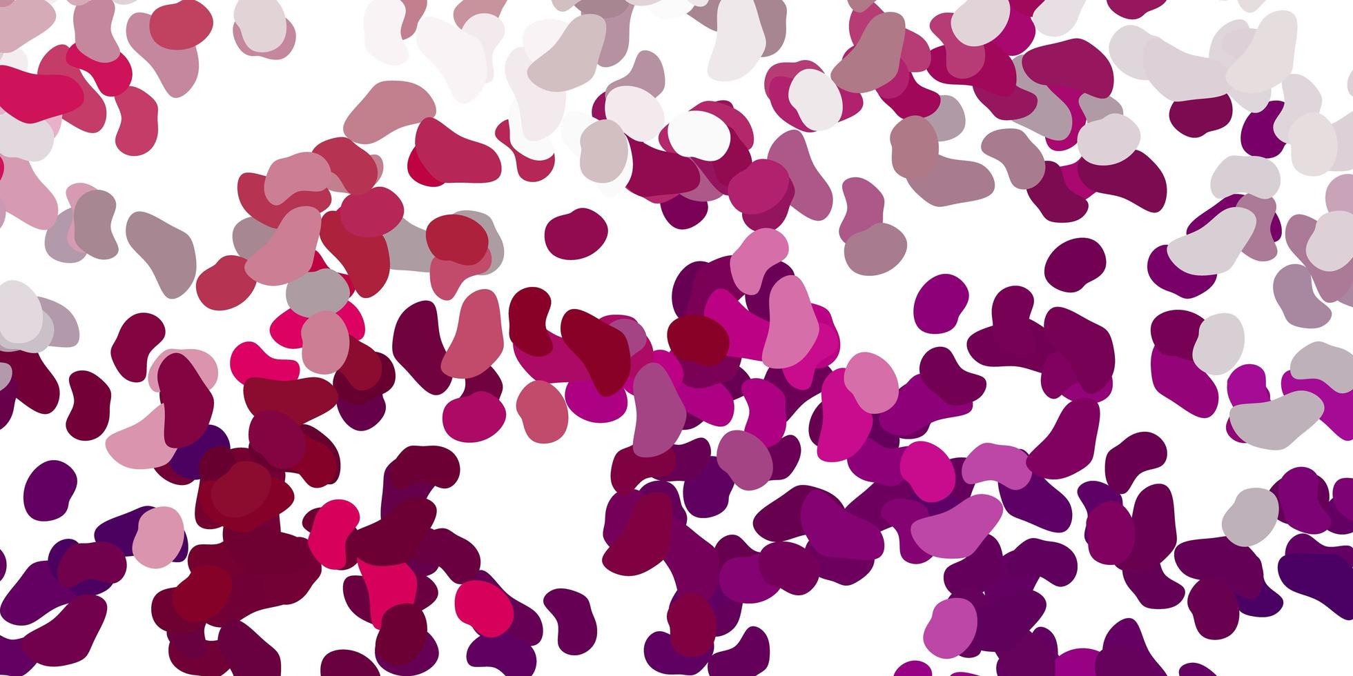 modèle vectoriel violet clair avec des formes abstraites.
