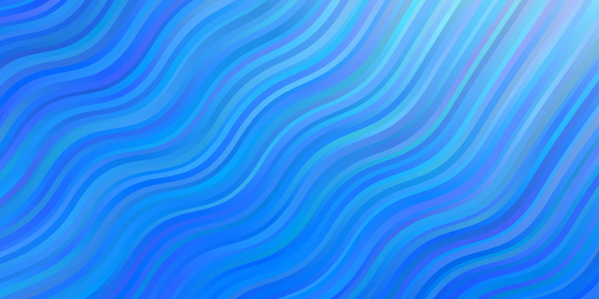modèle vectoriel bleu clair avec des courbes.